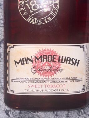 Men’s Sweet Tobacco Body, Hair, & Beard Wash